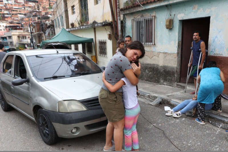 Venezuelan Earthquake survivors